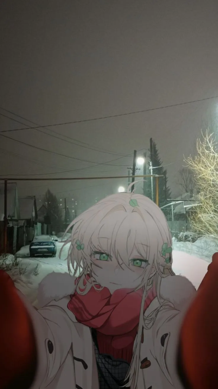 二次元老婆走进了你现实世界中...