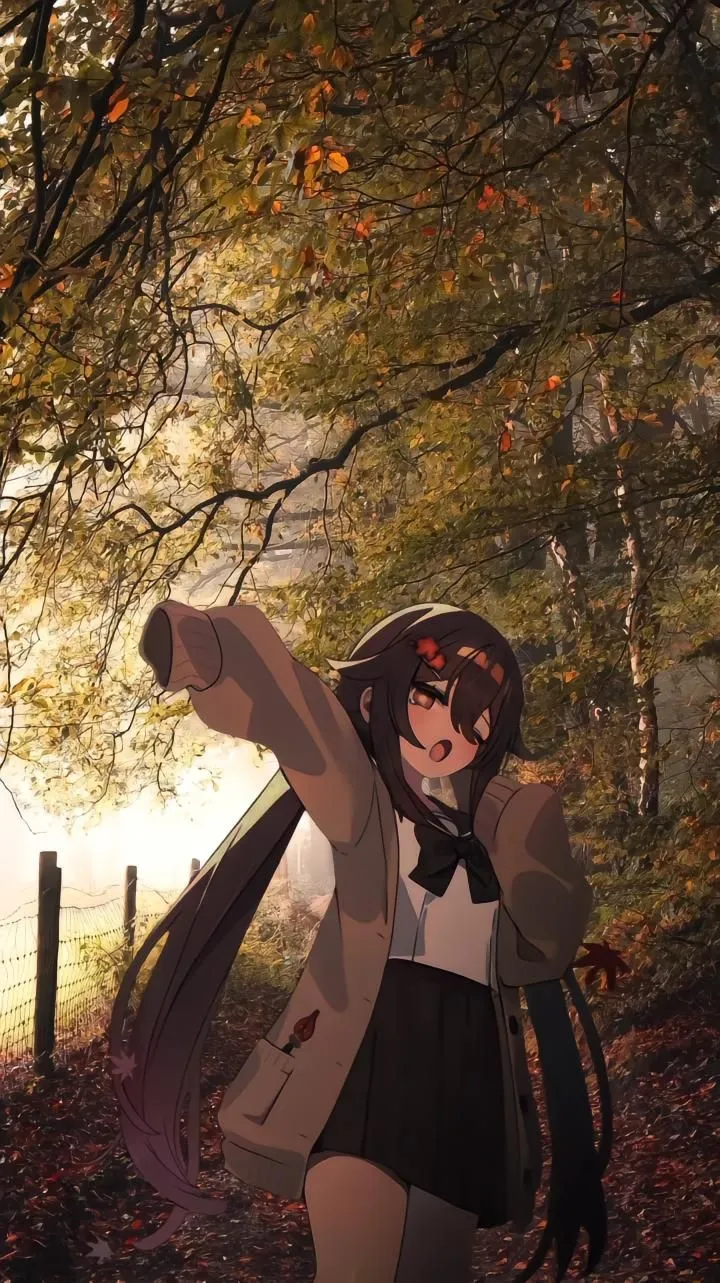 二次元老婆走进了你现实世界中...