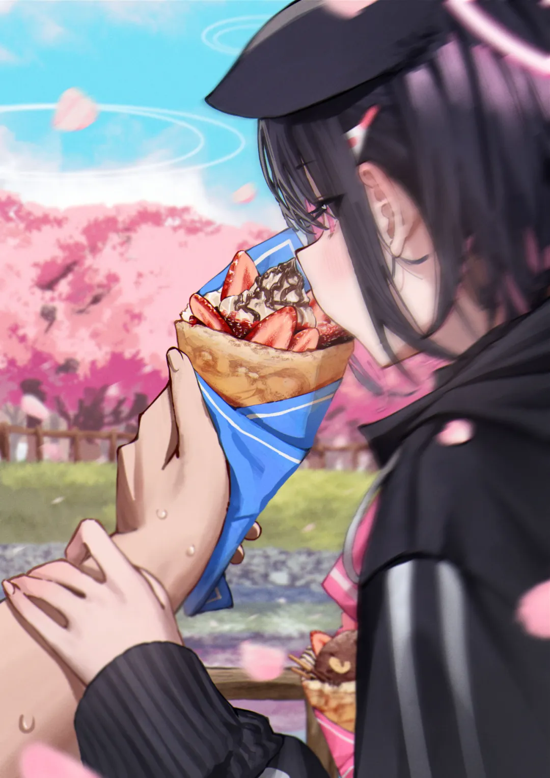 当你把二次元老婆约出来...