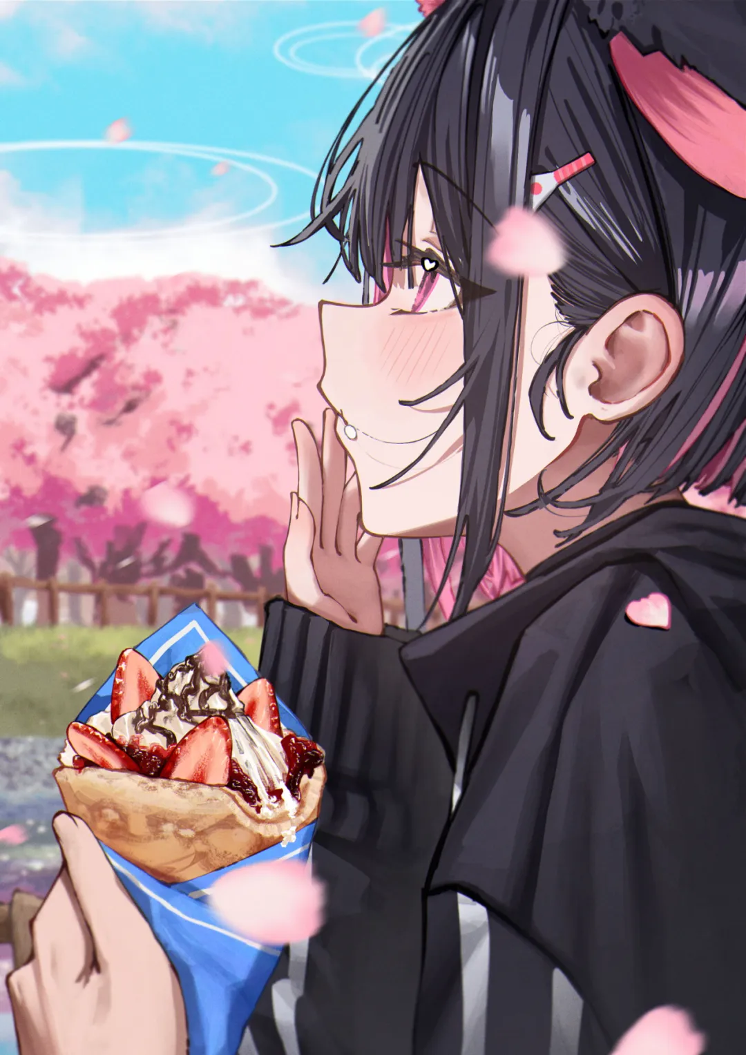 当你把二次元老婆约出来...