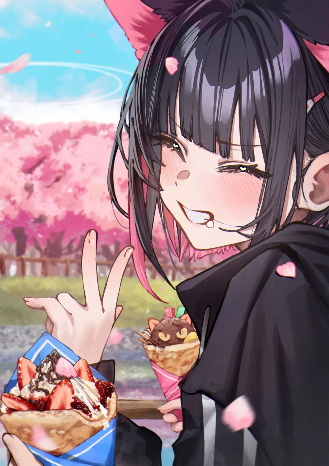 当你把二次元老婆约出来...