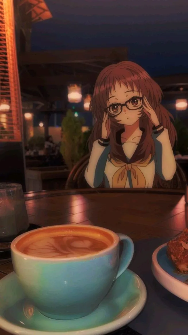 二次元老婆走进了你现实世界中…