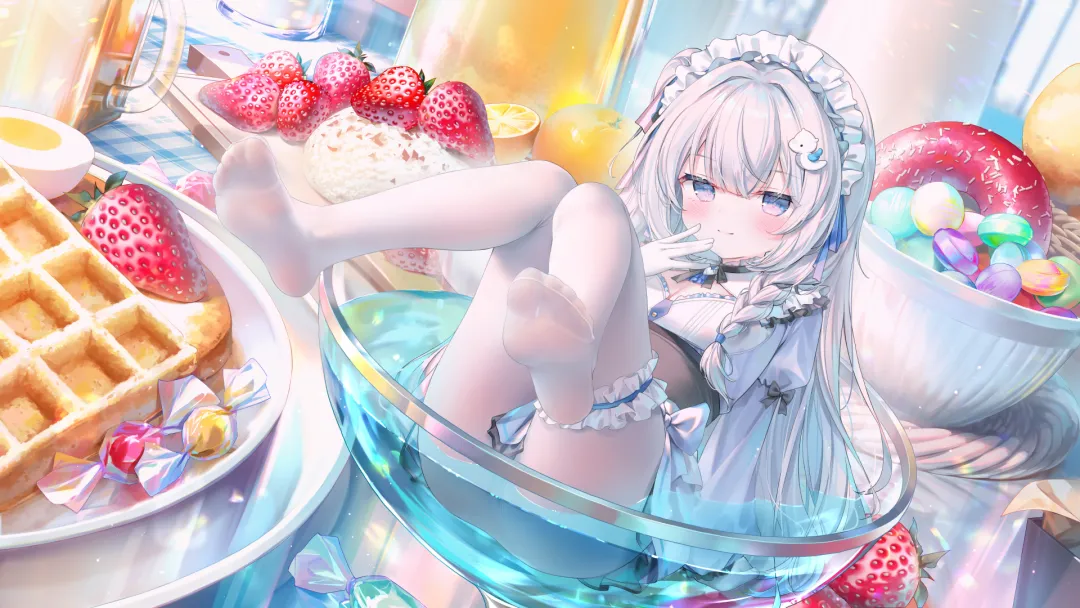 萌酱哒胖次白丝jiaojiao...什么都往嘴里炫会害了你!