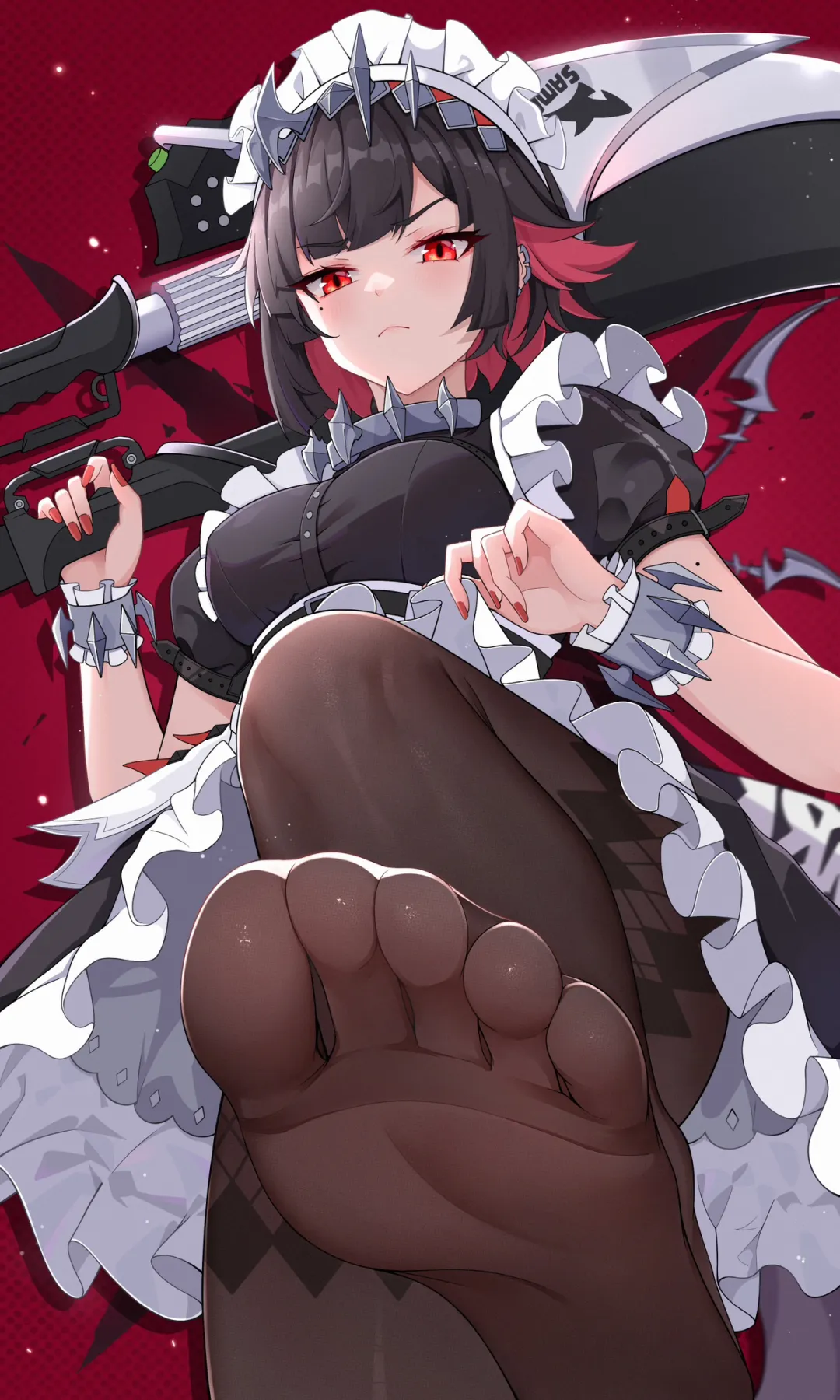 萌酱帮你踩两jiao…虽然有点疼但请忍一下！