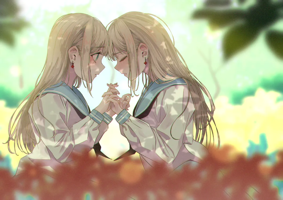 报告!目前橘势稳定请指示,动漫百合插画合集!