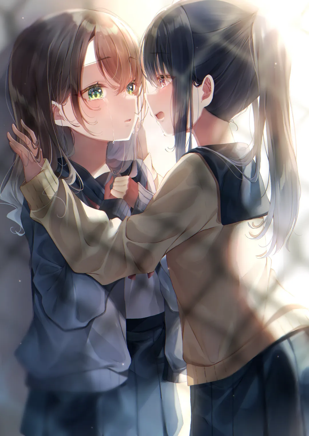 报告!目前橘势稳定请指示,动漫百合插画合集!