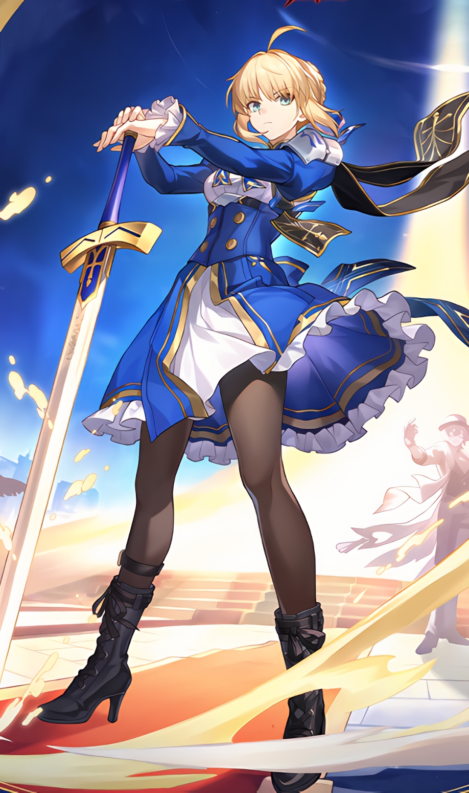 这组《Fate/stay night》Saber插画美图也太好看了！