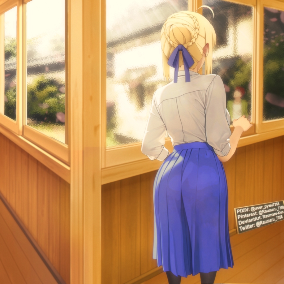 这组《Fate/stay night》Saber插画美图也太好看了！