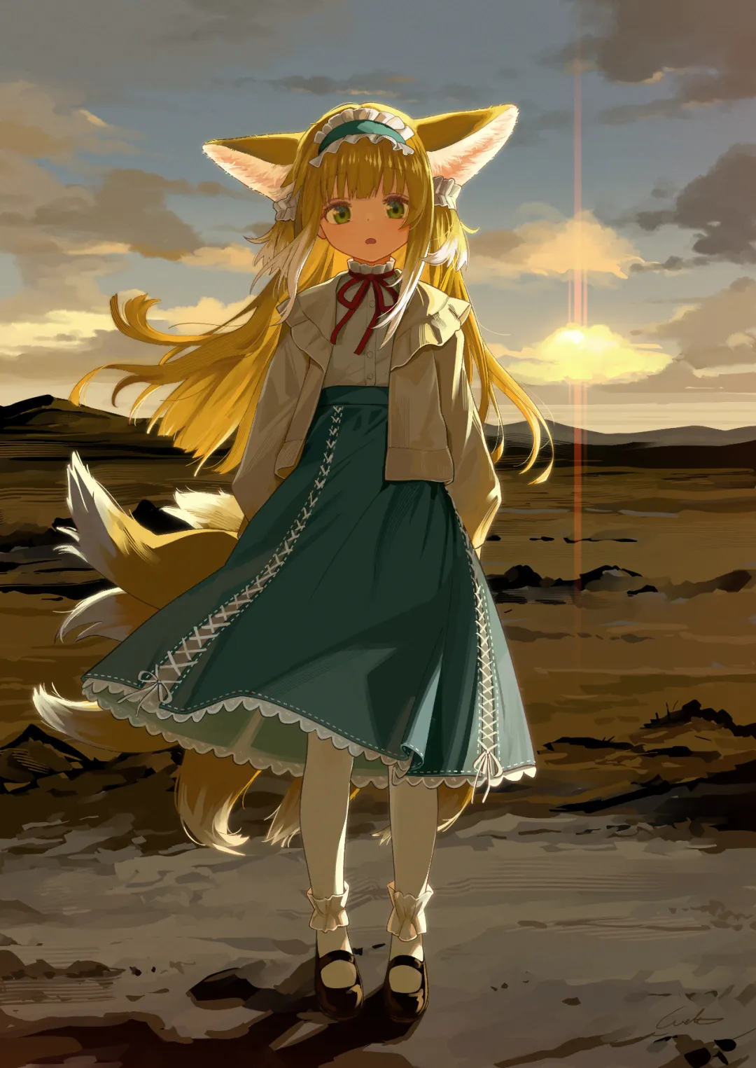 明日方舟插画：猜猜这jiaojiao是谁的？！