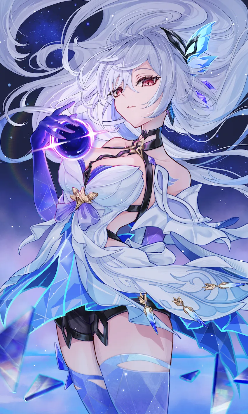 为了抽丝柯克,萌酱努力囤了70原石...