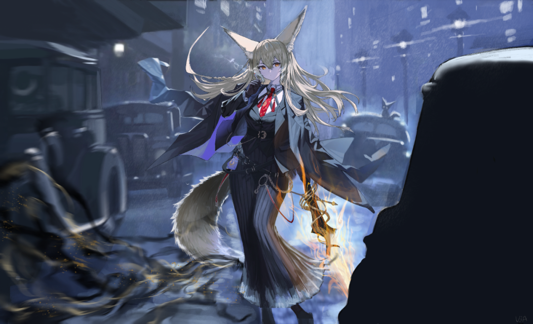 明日方舟插画：猜猜这jiaojiao是谁的？！