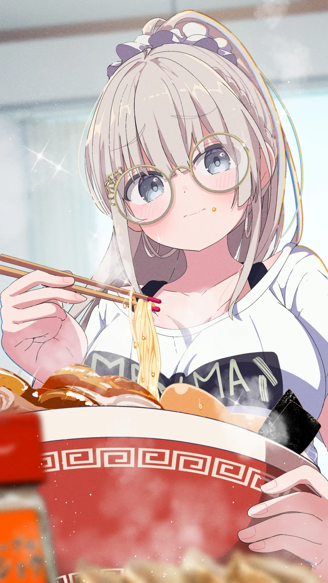 萌酱泡的面…营养又好次哒！你要加几个蛋？