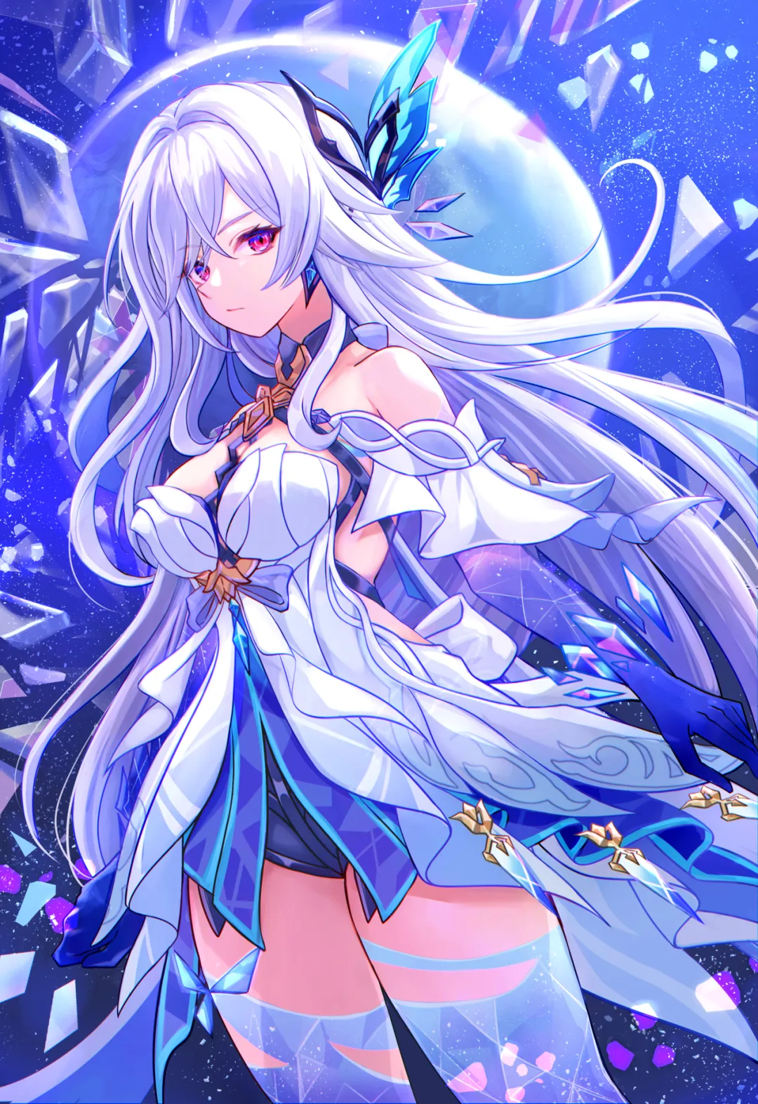 为了抽丝柯克,萌酱努力囤了70原石...