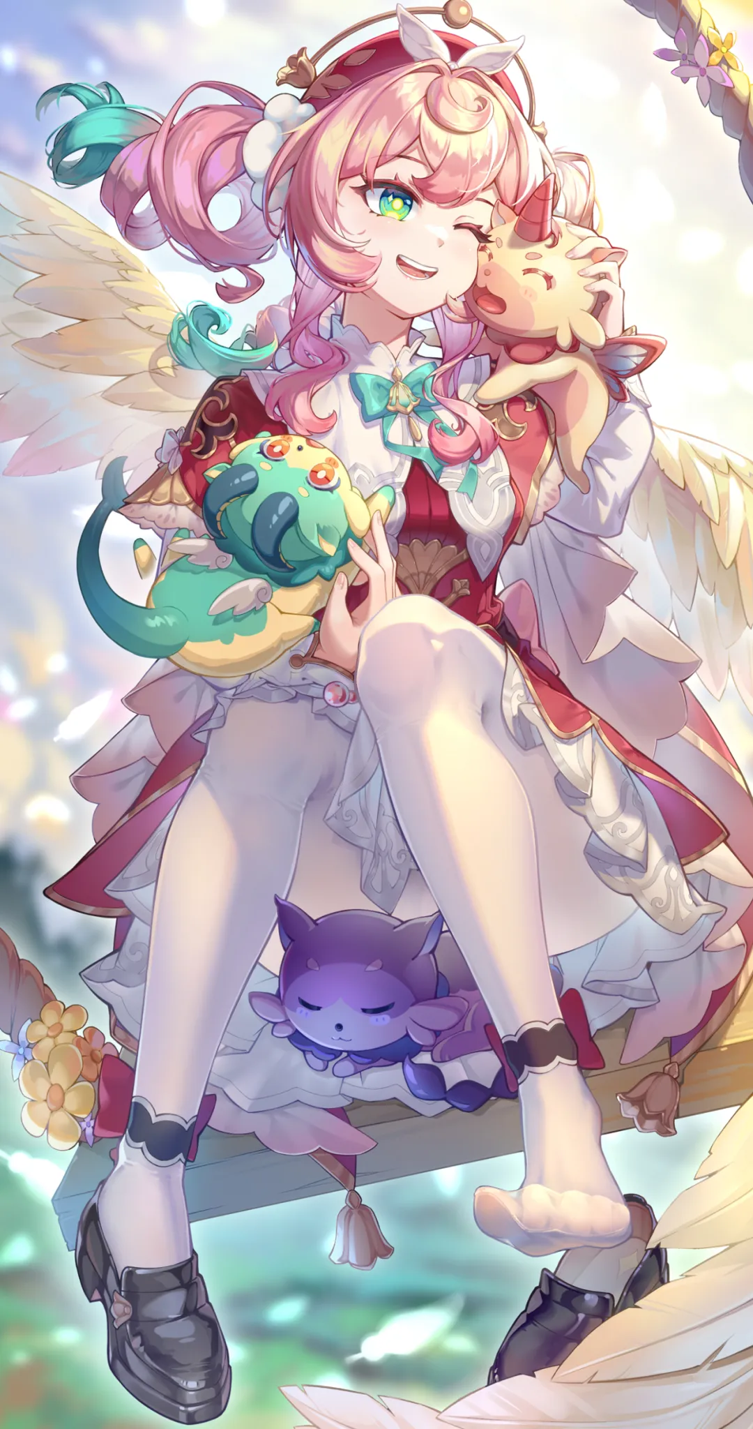 崩坏星穹铁道风堇：呐呐，抽我好不好…我会为你祈求的，十发一定会出我！