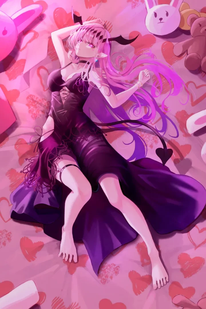 魅魔:人类你的脉搏却跳得这么欢快…是在期待我的尖牙,还是…