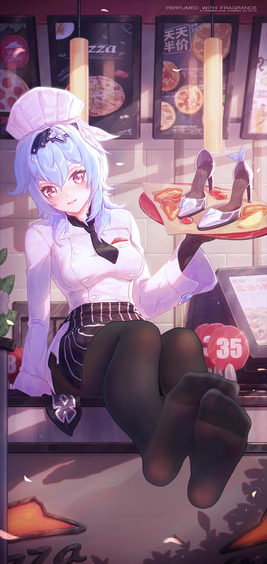 夏天女生穿过的袜子是什么味道的？别盯着萌酱看啦...