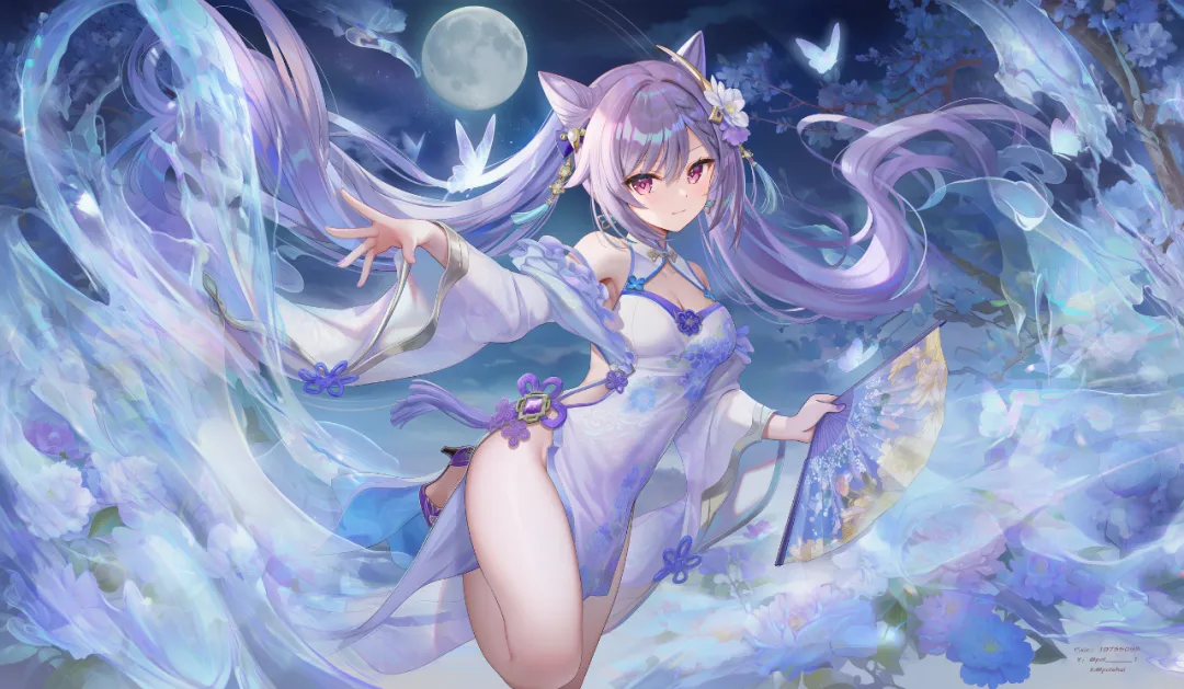 刻晴：别…别误会，这只是工作需要近距离监视而已！