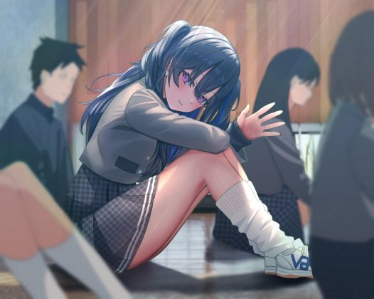 可爱哒萌酱向你打了个招呼…